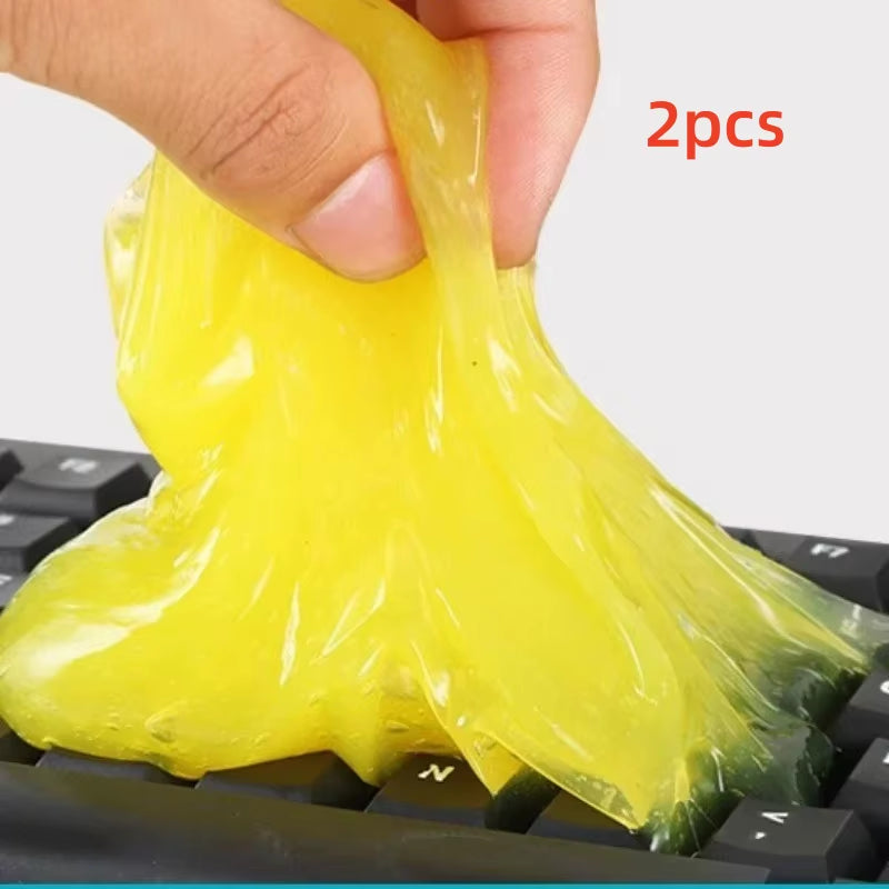 Newauto Car Cleaning Pad Glue Powder Cleaner Magic Cleaner Dust Remover Gel Home Computer Keyboard Clean Tool Car Cleaning
