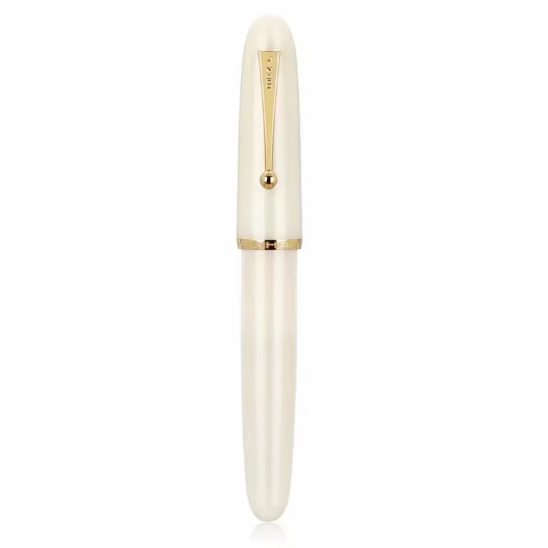 Jinhao 9019 Transparent Color Resin Fountain Pen Supplies 0.5/0.7Mm Ink Student School Stationery Business Office Supplies Gift