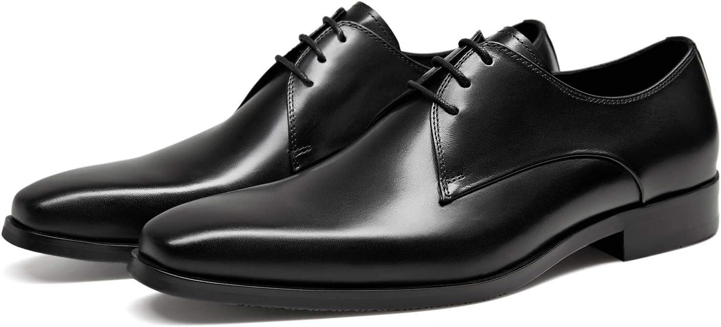 Mens Oxford Shoes Genuine Leather Dress Shoes