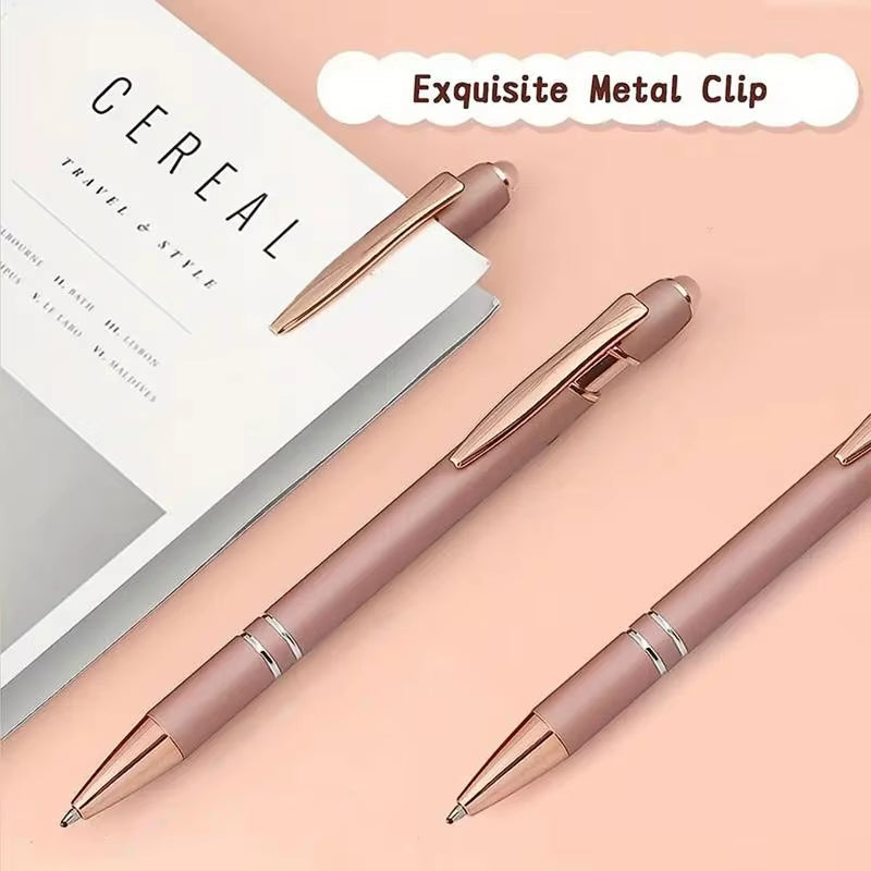 Ball Point Pens Multipurpose Retractable Ballpoint Pens Black Ink Pens Positive Quotes Smooth Ballpoint Pens Writing Supplies