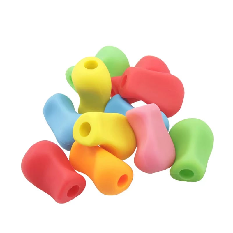 3PCS Writing Pencil Pen Holder Learning Practise Silicone Pen Aid Grip Posture Correction Device for Students