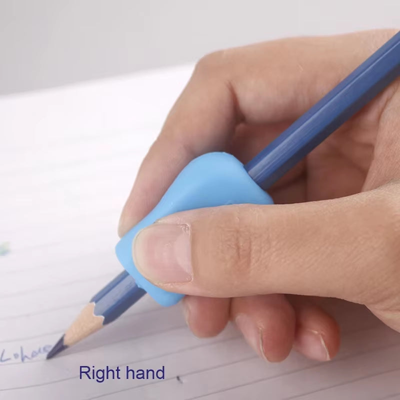 3PCS Writing Pencil Pen Holder Learning Practise Silicone Pen Aid Grip Posture Correction Device for Students