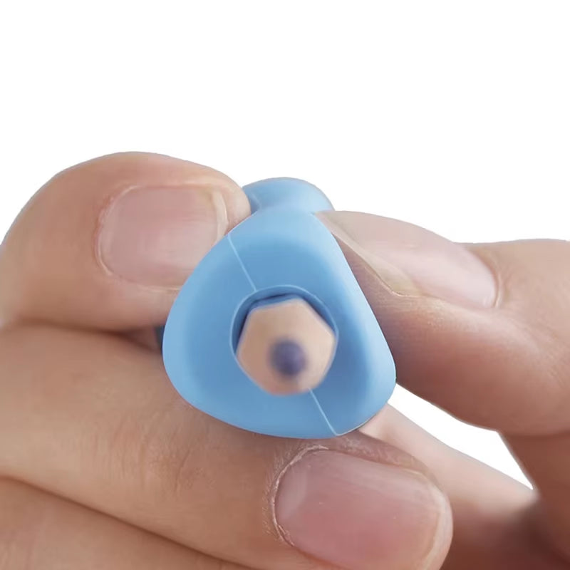 3PCS Writing Pencil Pen Holder Learning Practise Silicone Pen Aid Grip Posture Correction Device for Students